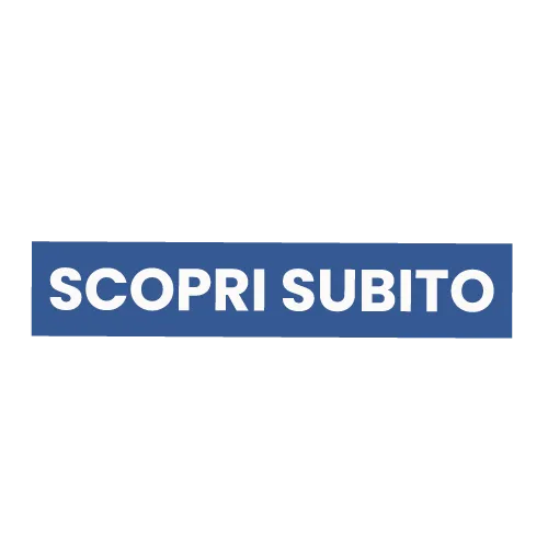 Pulsante blu con scritta Scopri subito