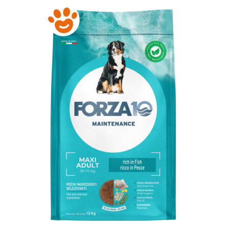 Sacco crocchette Forza10 Maintenance Maxi Adult pesce