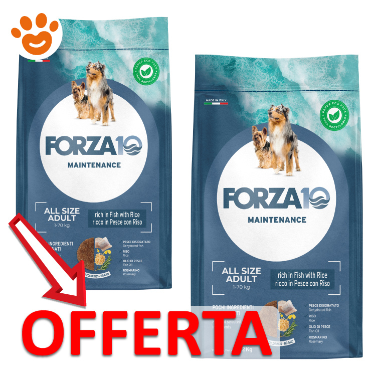 Forza10 Dog Maintenance All Size Adult Pesce e Riso - immagine 2