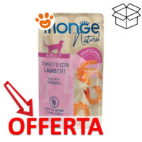 Monge Natural tonnetto con gamberi in offerta