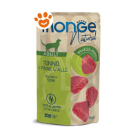 Busta Monge Natural gatto tonno pinne gialle