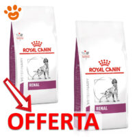 Offerta crocchette Royal Canin Renal per cani