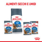 Alimenti Royal Canin Light Weight secchi e umidi