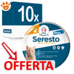Offerta Seresto collare antiparassitario per gatti 10x
