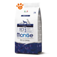 Sacco crocchette Monge Senior Medium al pollo