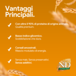 Vantaggi principali prodotto con cereali ancestrali