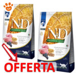 Offerta crocchette gatto N&D Ancestral Grain
