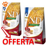 Offerta crocchette gatto N&D Ancestral Grain