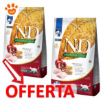 Offerta crocchette gatto N&D Ancestral Grain