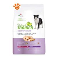 Natural Trainer Dog Mature Medium Pollo