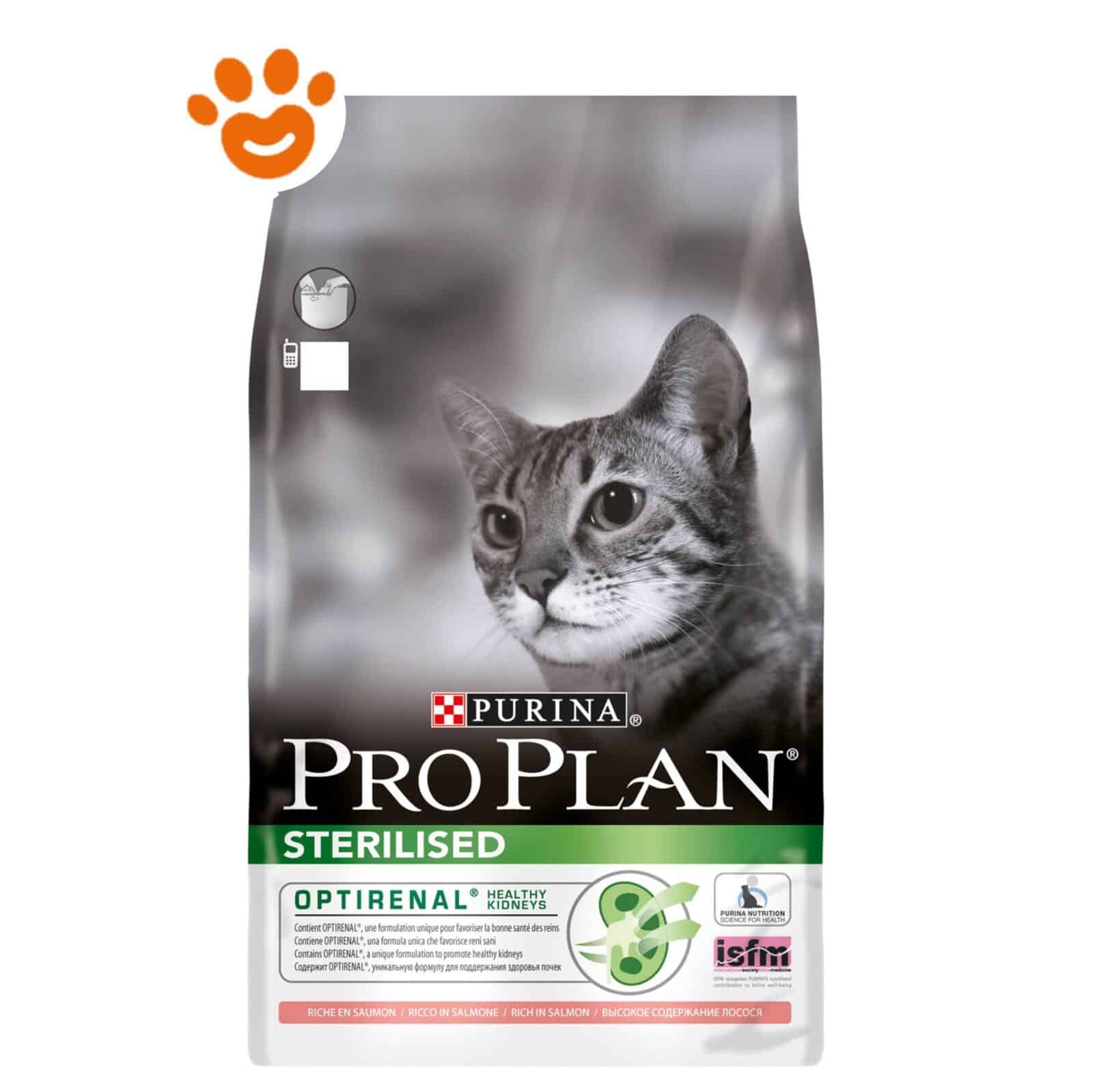 Purina Pro Plan Sterilised Con Salmone Per Gatti Sterilizzati
