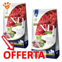 Offerta crocchette cane N&D Quinoa Digestion