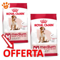 Offerta crocchette Royal Canin Medium Adult 7+