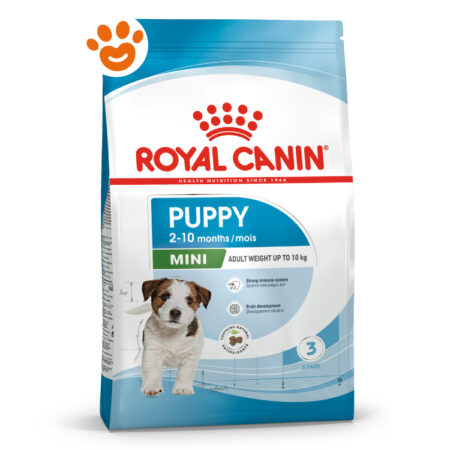 Sacco Royal Canin Puppy Mini con cucciolo
