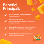 Benefici principali alimento con zucca N&D Pumpkin