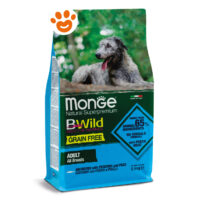 Sacco crocchette cane Monge BWild Grain Free
