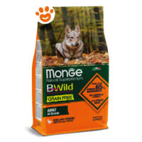 Sacco crocchette Monge BWild Grain Free adulto