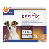 Virbac Dog EFFITIX Spot-On Cani di Taglia Piccola (4-10kg)