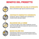 Infografica benefici prodotto contro calcoli urinari