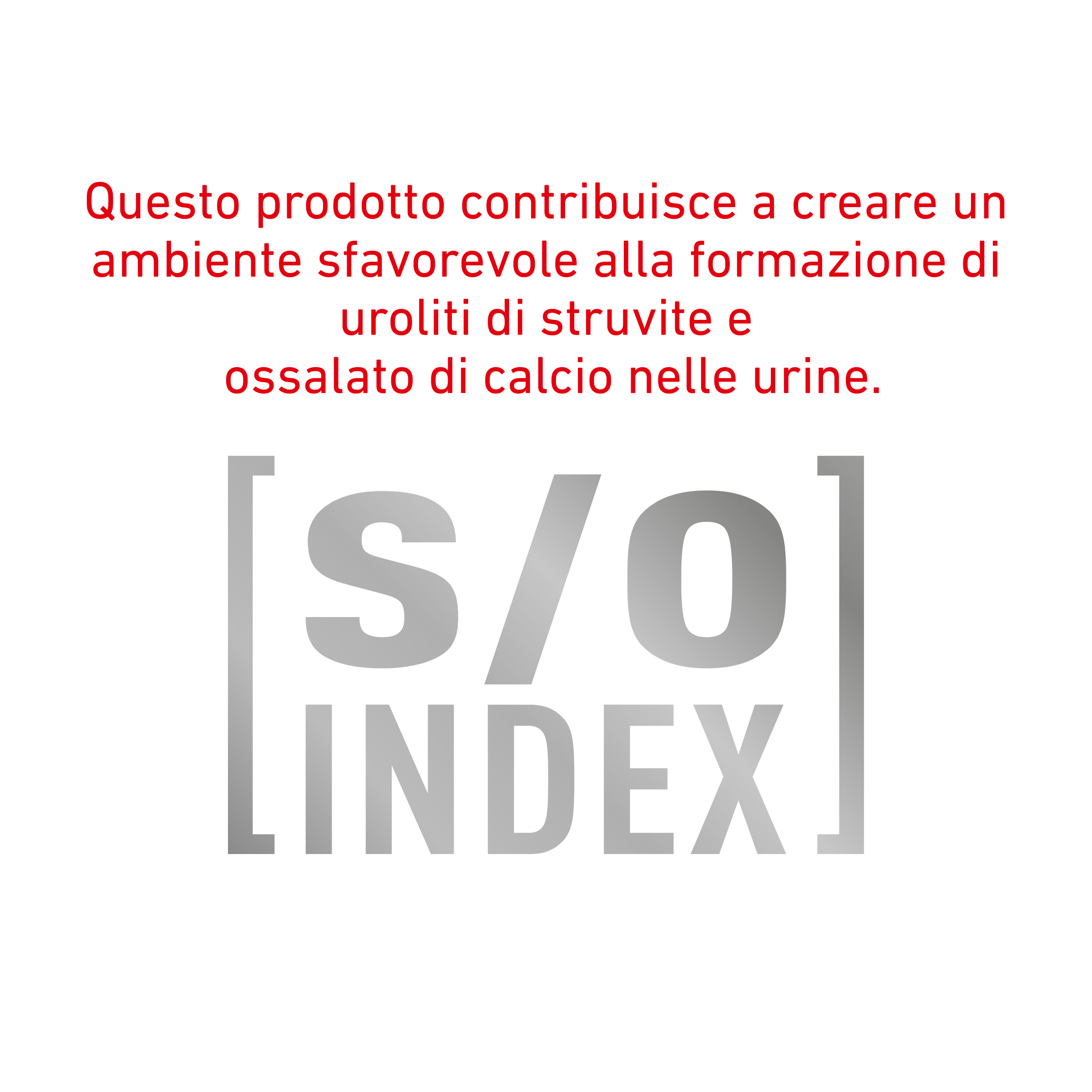 Testo su prevenzione uroliti struvite e ossalato