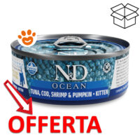 Scatoletta N&D Ocean kitten in offerta