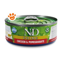 Lattina N&D Prime pollo e melograno gatto