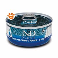 Farmina Cat N&D Ocean Kitten Tonno, Merluzzo, Gambero e Zucca