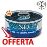 farmina-cat-wet-ocean-tuna-cod-offerta