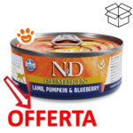 Scatoletta N&D Pumpkin agnello zucca mirtillo offerta