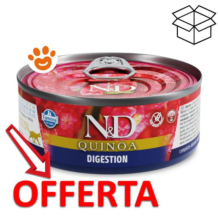 Lattina N&D Quinoa Digestion in offerta