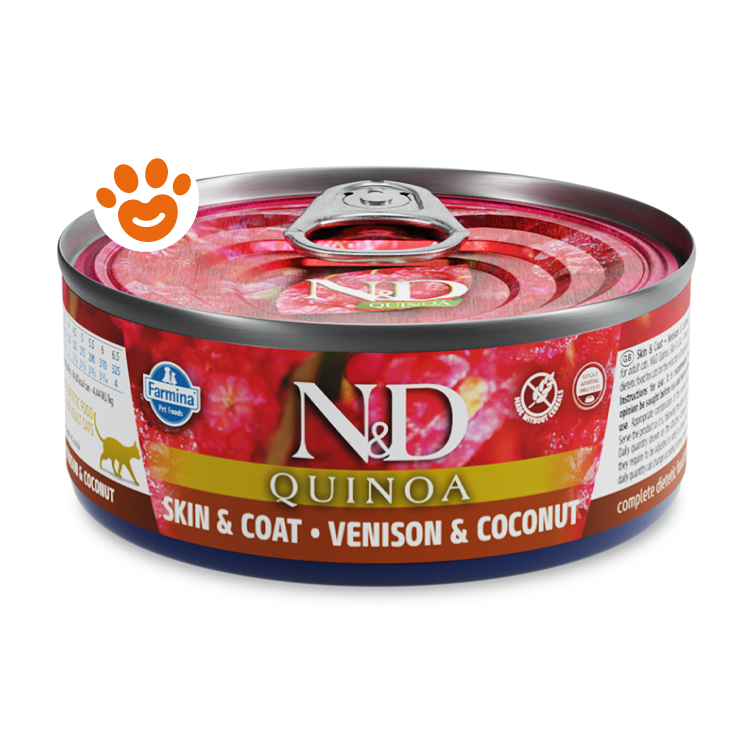 Lattina N&D Quinoa cervo e cocco per cani