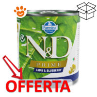 Lattina Farmina N&D Prime agnello e mirtillo