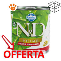 Lattina Farmina N&D Prime pollo e melograno