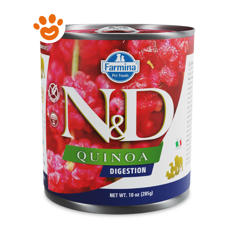 Lattina Farmina N&D Quinoa Digestion per animali