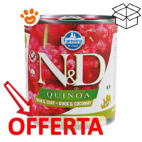 Lattina Farmina N&D Quinoa per cani offerta