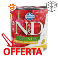 Lattina Farmina N&D Quinoa offerta