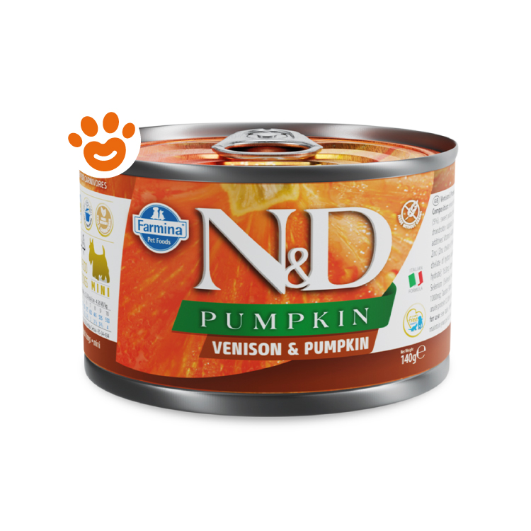 Lattina Farmina N&D Pumpkin cervo e zucca