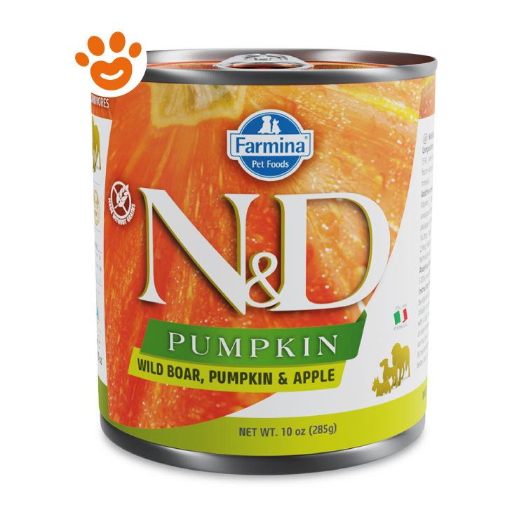 Lattina Farmina N&D Pumpkin cinghiale zucca mela