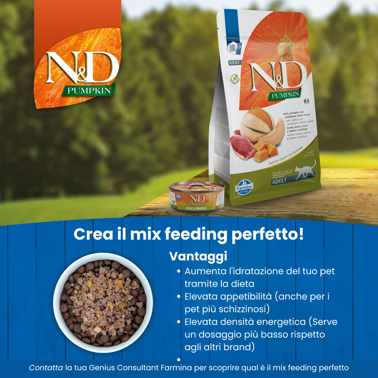Crocchette e cibo umido N&D Pumpkin per cani