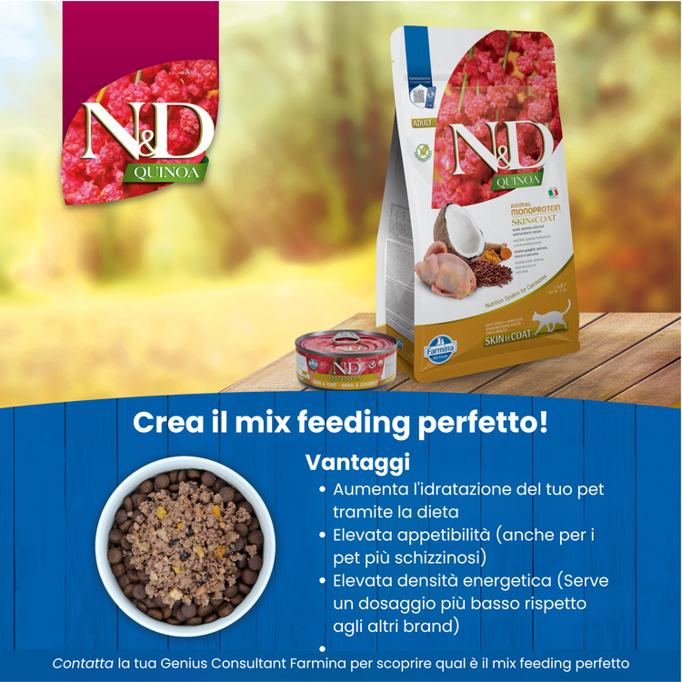 Crocchette e cibo umido N&D Quinoa per cani