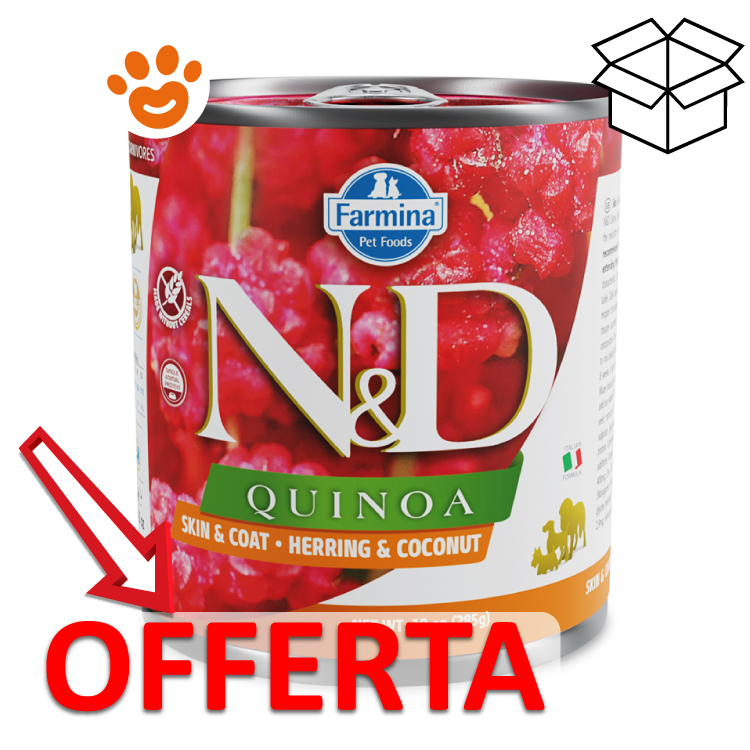 Lattina Farmina N&D Quinoa Skin & Coat
