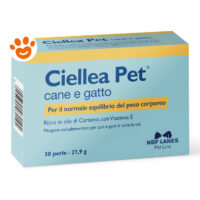 Confezione Cielleea Pet integratore per cane e gatto