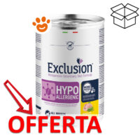 Lattina Exclusion Hypoallergenic per cani in offerta