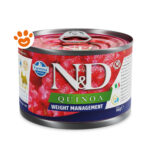 Lattina Farmina N&D Quinoa Weight Management gatto