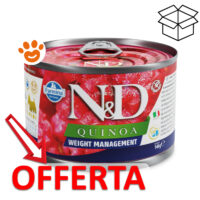 Lattina N&D Quinoa Weight Management offerta