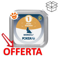 Vaschetta cibo per gatti Forza10 Pollo offerta