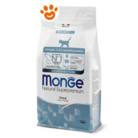 Sacco crocchette Monge Kitten trota 1,5 kg