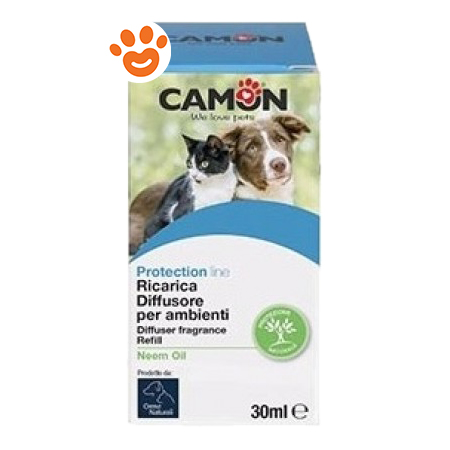 Camon 40 Salviette Leis Olio Di Neem e Lavandula Per Cani e Gatti