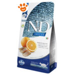 Sacco crocchette gatto N&D Ocean aringa arancia