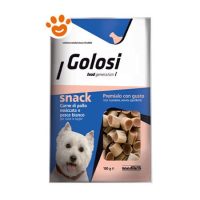 Golosi Dog Snack Carne di Pollo con Pesce Bianco Bocconcini